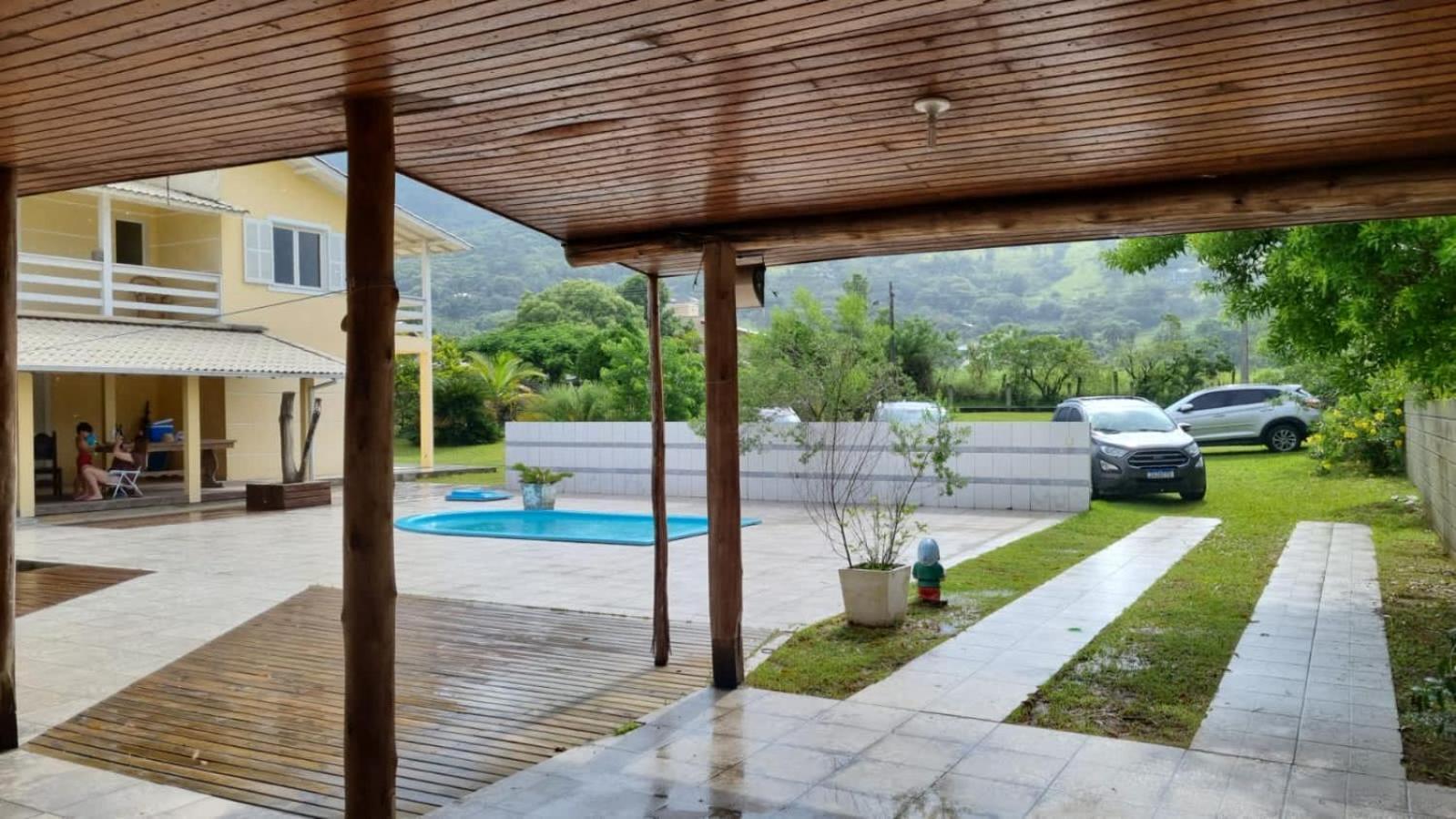 Casa Grande Na Gamboa Garopaba Villa Exteriör bild